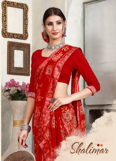 Shalimar By Mintorsi Fancy Wear Saree Collection